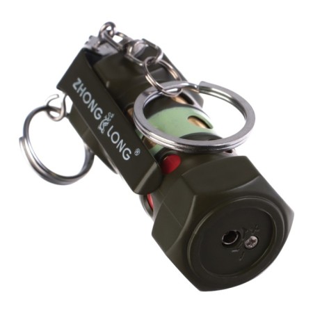 Gas lighter, keychain "grenade"-2