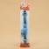 Kotoflash collar, with a tambourine, 30 x 1 cm, polyester, blue