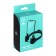 Luazon phone stand, in the form of hands, adjustable width, black