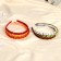 Hair cap "Amber Light" thin, 1 cm, mix
