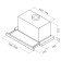 EliCa Elica Elite 26 IX/A/60/VT, built -in, 900 m3/h, 3 speeds, 60 cm, silver