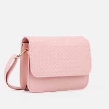 Baby Bag with lightning, long belt, pink color