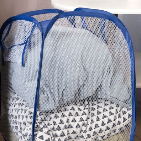Folding basket from the Fresh Code, 36x36x58 cm, blue color-1
