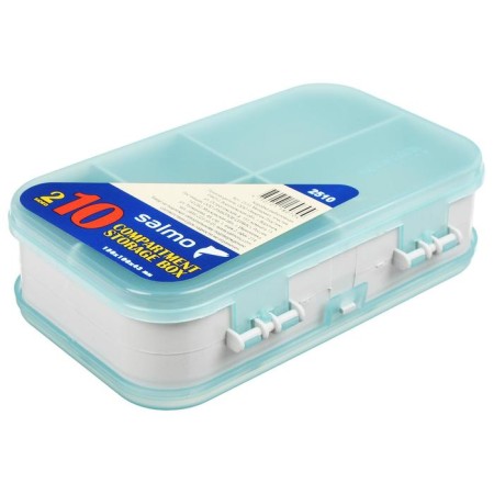 Box Fishing two -wrapped Salmo Double Sided 15 x 10 x 4.3 cm