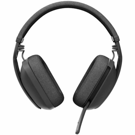 Logitech Zone Vibe 100 headphones, computer, microphone, wireless, black-1