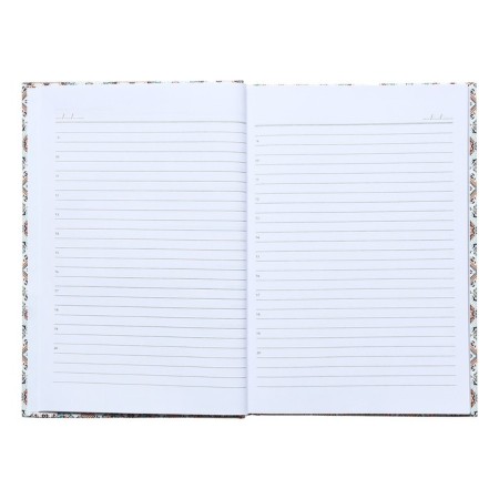Deliciper of Leduced A5, 136 sheets in the Ornament line, solid cover, Soft Touch lamination, offset block 60 g/m2-5