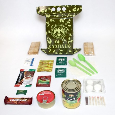 Dry ration "Spark" one-time "lunch" Option 4 (IRP-GOLD4), 0.85 kg