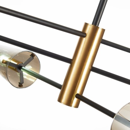 Ceiling lamp ST LUCE. SL1209.302.06. Morave. 6x40 watts, E14, 132x132x75.1 cm, bronze color, black-11