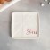 Tea couple ceramic "best gift" circle 150 ml, saucer 15.5x15.5 cm, white color