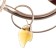 Stela chandelier 3x40W E14 gold 44x4x21cm