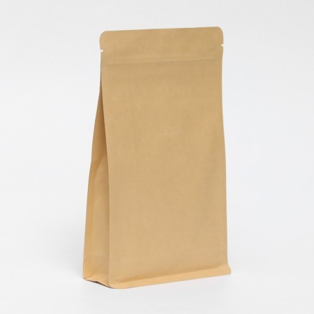 Zip-Lock package Craft with a flat bottom of 14 x 24 cm-2