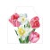 Apron kitchen with a photo print "Spring bouquet", adjustable, size OS