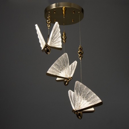 Lamp Bayerlux "Butterflies" 3XLED 18W gold-3