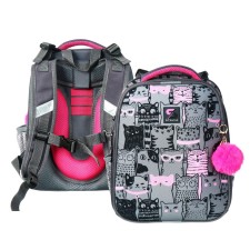 School backpack 38 x 30 x 16 cm, ergonomic back, stavia 