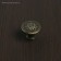 Handle button tundra Vintage 011, bronze color, 8 pcs TMP