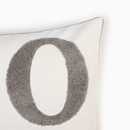 Decorative pillowcase "Ethel" Boho Home, 45x45 cm, gray color-1