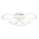 LED ceiling LED with Ambrella Light, Original, Fa4512, 6xLED, 80 W, 6000LUM, 3000-6400K, white color, white