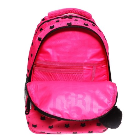 School backpack, 40 x 27 x 20 cm, Grizzly 360, ergonomic back, laptop compartment, fuchsia RG-360-5_4-10