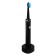 Luazon LP-002 electric toothbrush, 31000 DV/min, 4 nozzles, batteries, black