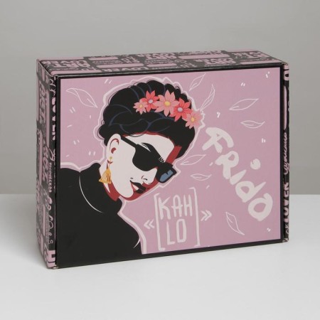 Gift folding box, packaging, Frida, 27 x 21 x 9 cm-1