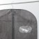 Close for clothes with a window, 60 × 120 cm, spanbond, color gray color