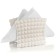Guzzini Tiffany napkin stand, milk-white color
