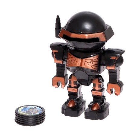 Robot "Cosmovoin", shoots with discs, MIX colors-3