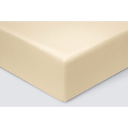 ECECH ELIST sheet "Monopsece", satin, size 160x200x23 cm, cream color