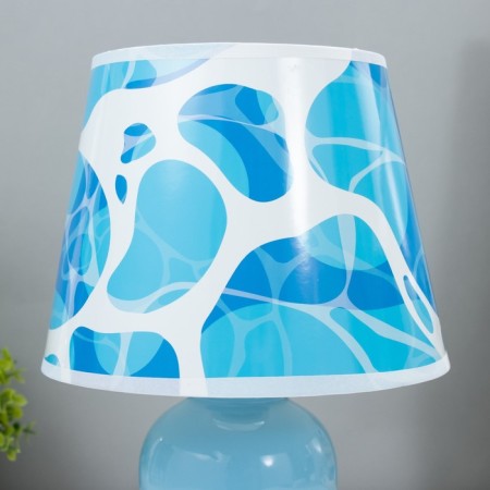 Table lamp "Sea Wave" E14 15W Blue Risalux-5