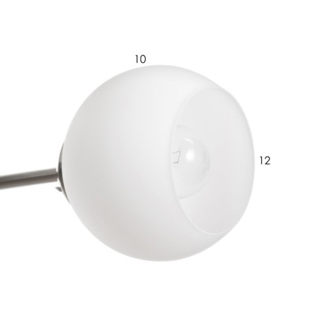 Cellular Viola 6x40W E27 Chrome 64x64x19 cm-5