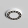 DK2441-WB Built-in Dual Lamp with D120MM 220V 9+9W 4000K IP20 white/Black aluminum