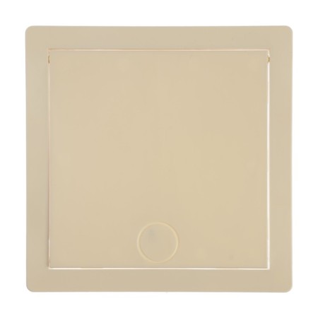 Vento cats' door for cats, 150 x 150 mm, opening 40 mm, ivory-4