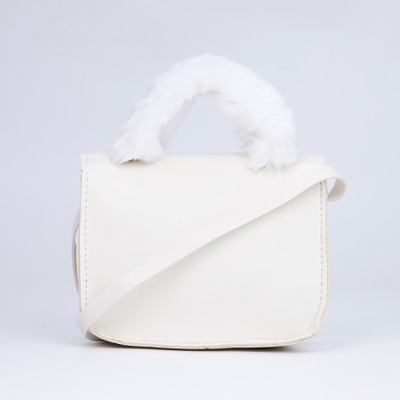 Baby bag on magnet, white color-1