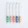 Ballic handle, 0.5 mm, blue rod, white body with a rubber holder, mix