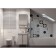 Tumbling under the Aquaton Country sink, 60 cm, white color, oak Verona