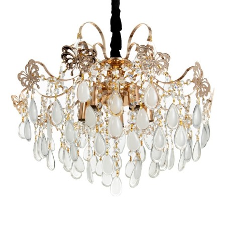 Polina chandelier 5x60W E14 gold 50x50x41cm SVK-1