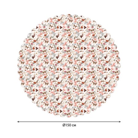 The tablecloth “Awakening of spring”, round, Saten, d = 150 cm