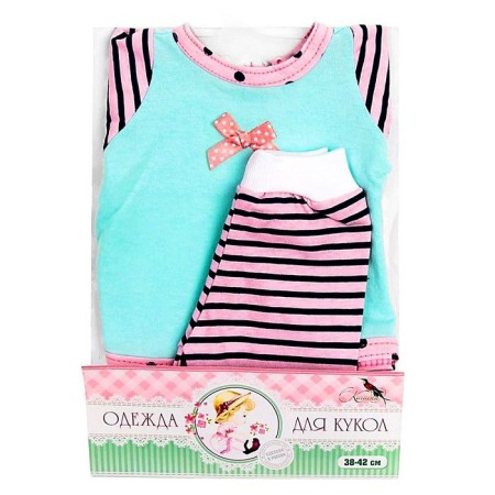Clothes for dolls "Tunika and Bridges", mix-2