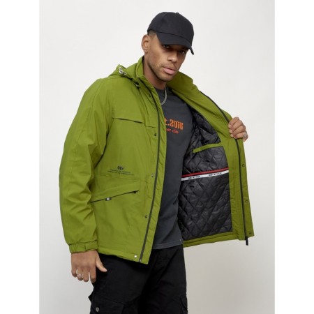 Sports male jacket, size 54, green color-13