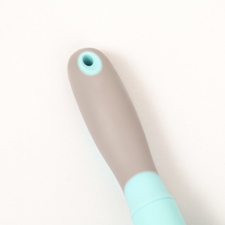 Popular plastic with self -cleaning function, 9 x 18.5 cm, turquoise-3