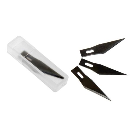 Set of blades 5 pieces, in a plastic box