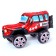 Foil ball 26 "" Jeep with wheels ", the color is red, under the air