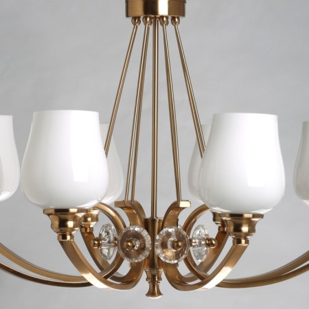 Palermo chandelier, size 80x110x80 cm, 320W 8xe27-11