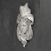 Suspended decor "Venetian mask No. 3" 32x15cm, bronze
