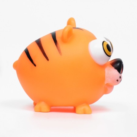 Tiger dog toy 12 cm, orange-1