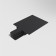 Power supply for the built-in track system Technical TRA002B-11B, 11.7x6x2 cm, black color