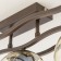 Ceiling chandelier Citilux "breeze" CL106235, 49x15x23 cm, 3x60W, E14, brown color