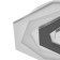 Light with PDU 69537/1 LED 144W Dimmer white-black 36x36x4.5 cm Bayerlux