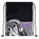 A bag for shoes 480 x 360 mm, phoenix, reflective application, "manga"