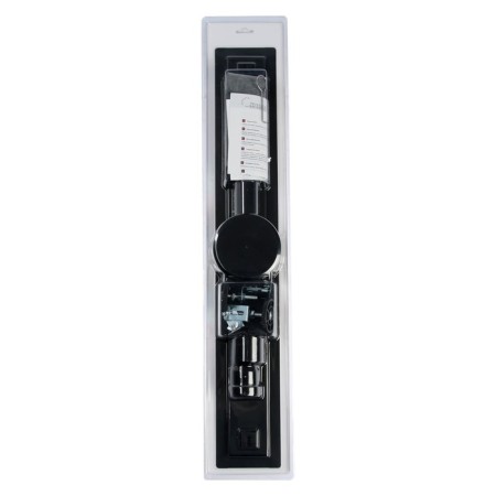 TIM BAD557002BK, 70 x 700 mm, tiles, siphon with a rotation angle of 360 °, black-matte-9